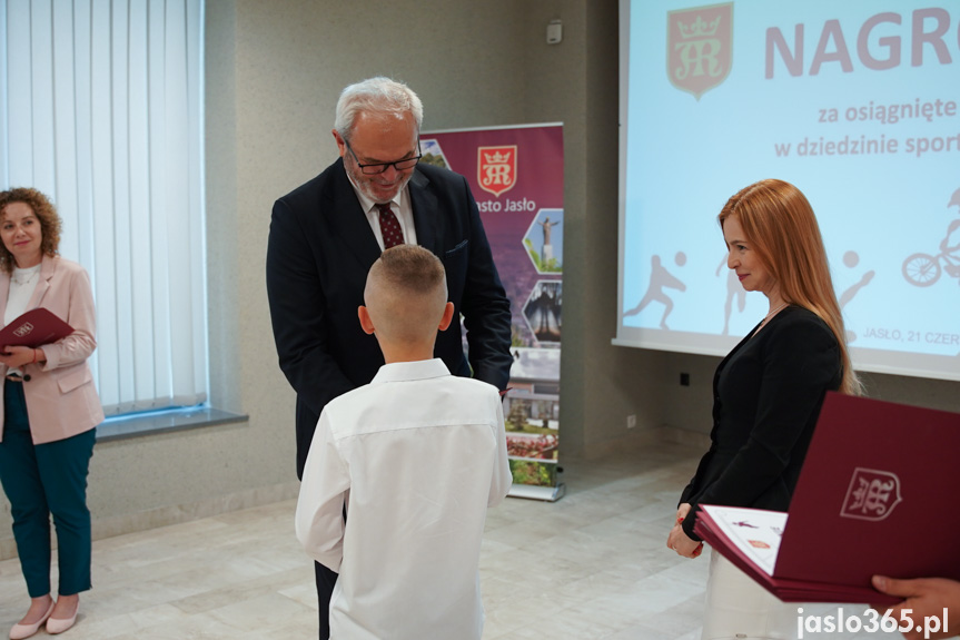 Wręczenie nagród w dziedzinie sportu