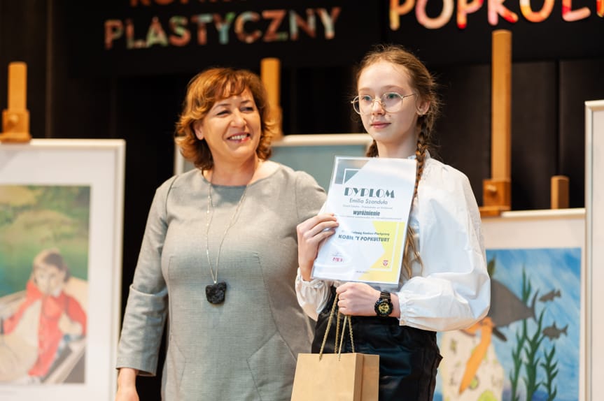 Wręczono nagrody w IV Konkursie Plastycznym "Kobiety popkultury"