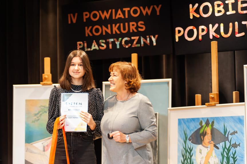 Wręczono nagrody w IV Konkursie Plastycznym "Kobiety popkultury"