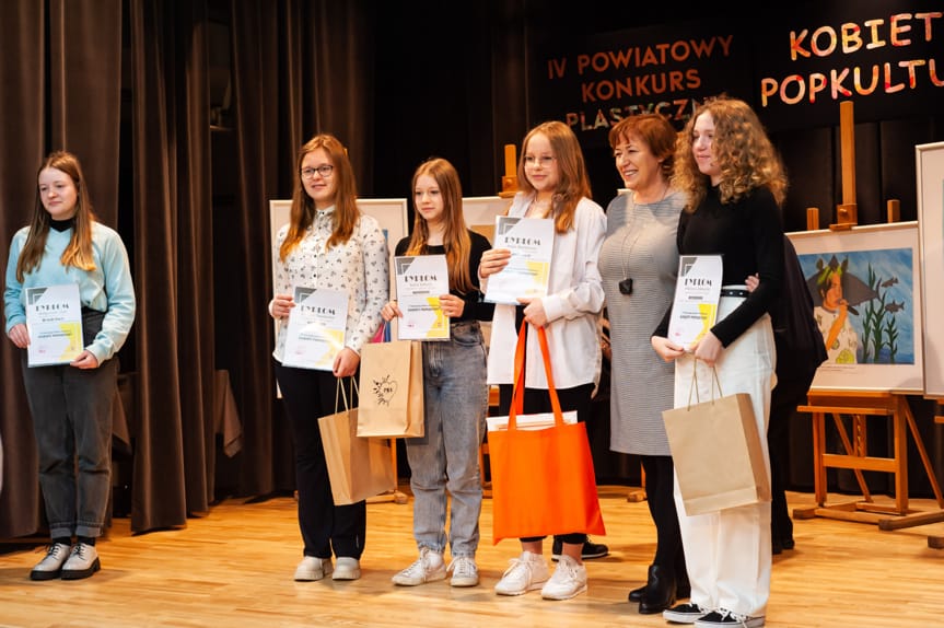Wręczono nagrody w IV Konkursie Plastycznym "Kobiety popkultury"