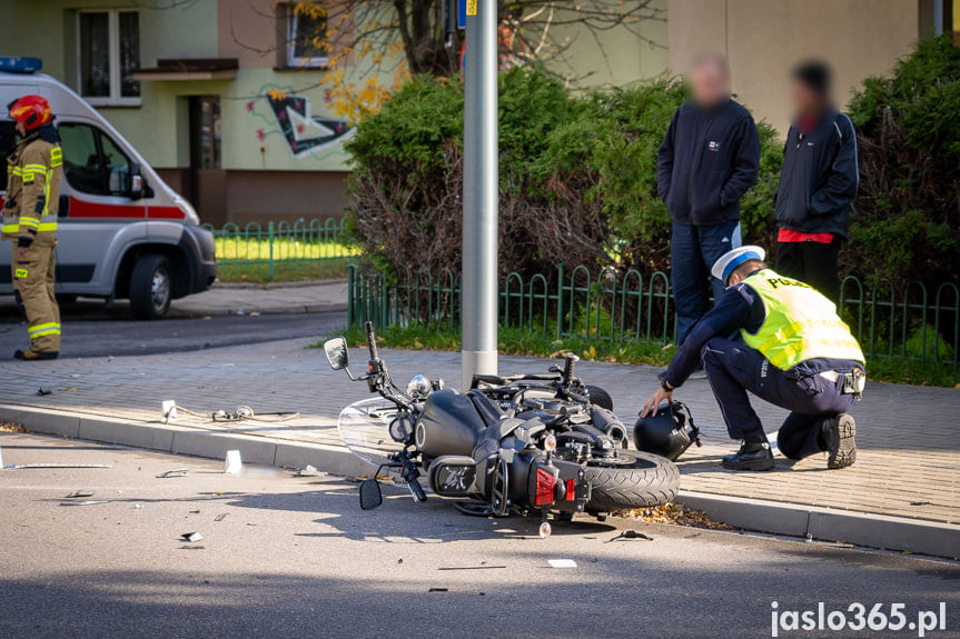 Wypadek na 3 Maja w Jaśle