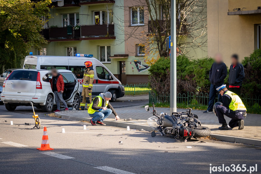 Wypadek na 3 Maja w Jaśle