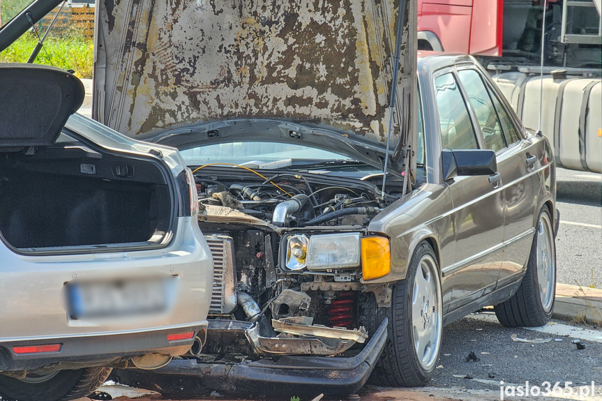 Wypadek na Bieszczadzkiej w Jaśle