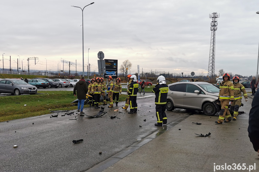 Wypadek na Fabrycznej w Jaśle