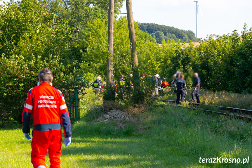 Wypadek na torach we Wróbliku Szlacheckim