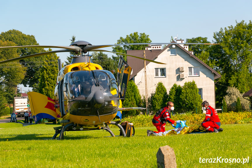 Wypadek na torach we Wróbliku Szlacheckim