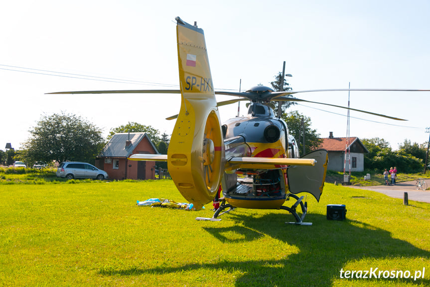 Wypadek na torach we Wróbliku Szlacheckim