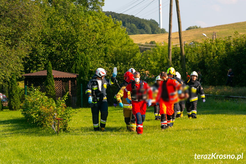 Wypadek na torach we Wróbliku Szlacheckim