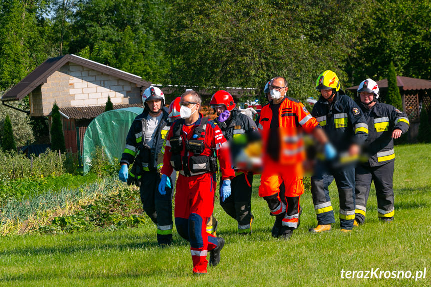 Wypadek na torach we Wróbliku Szlacheckim
