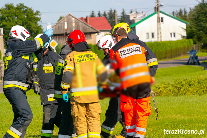 Wypadek na torach we Wróbliku Szlacheckim