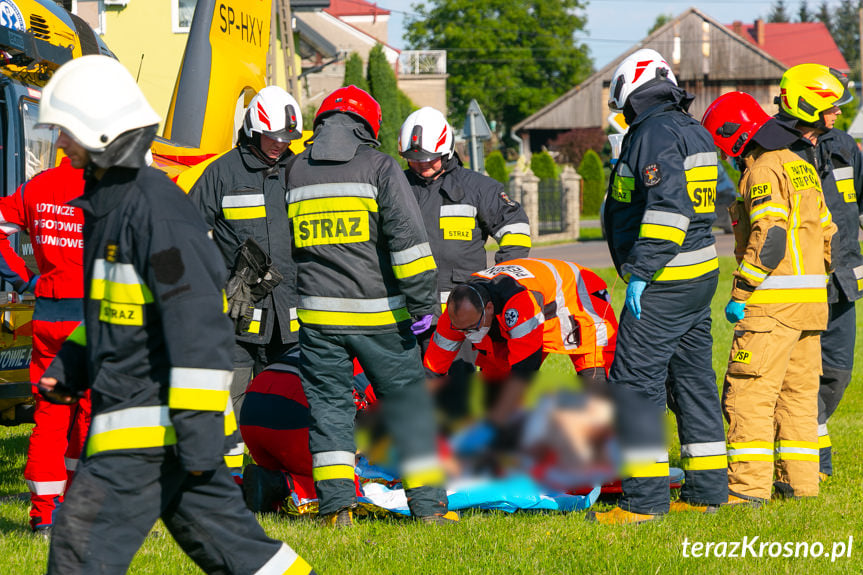 Wypadek na torach we Wróbliku Szlacheckim