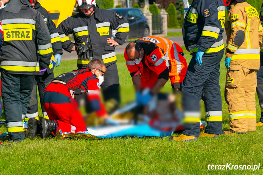 Wypadek na torach we Wróbliku Szlacheckim