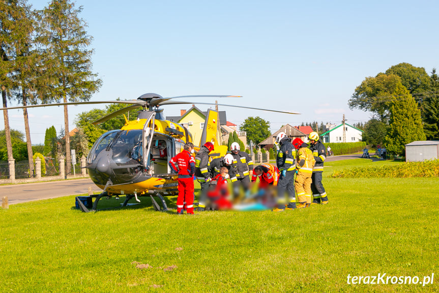 Wypadek na torach we Wróbliku Szlacheckim