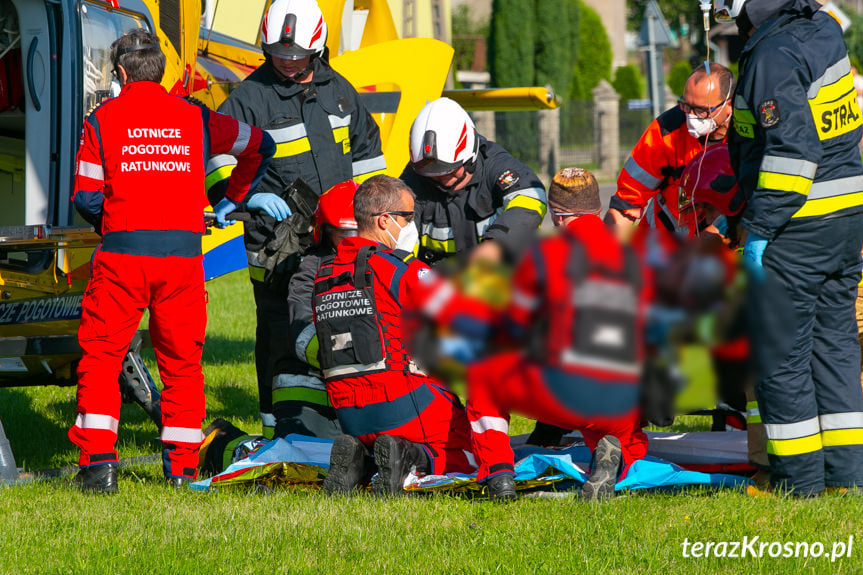Wypadek na torach we Wróbliku Szlacheckim