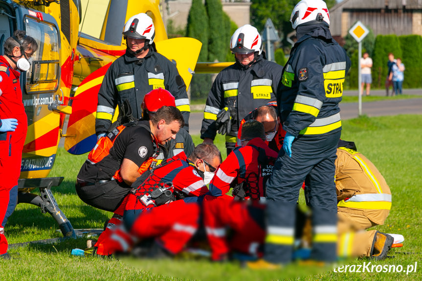 Wypadek na torach we Wróbliku Szlacheckim