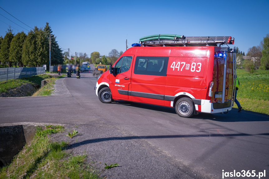 Wypadek w Gliniku Polskim