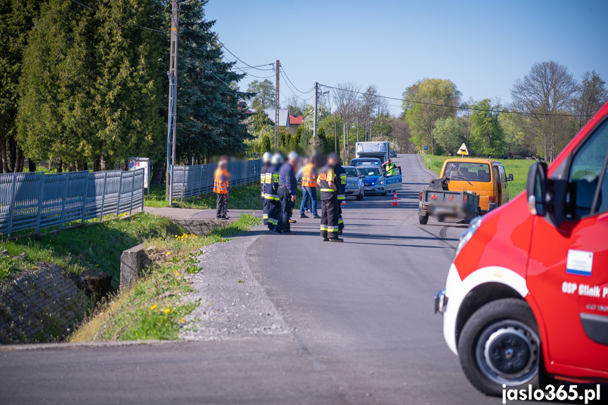 Wypadek w Gliniku Polskim