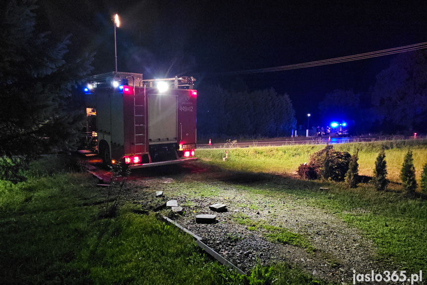 Wypadek w Jaśle