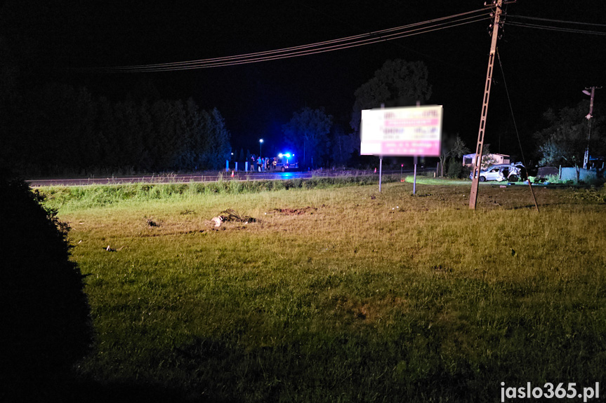 Wypadek w Jaśle