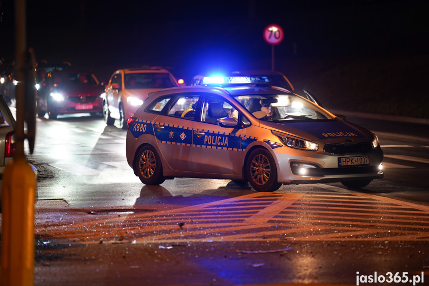 Wypadek w Jaśle