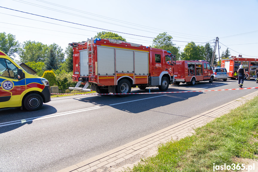 Wypadek w Kołaczycach