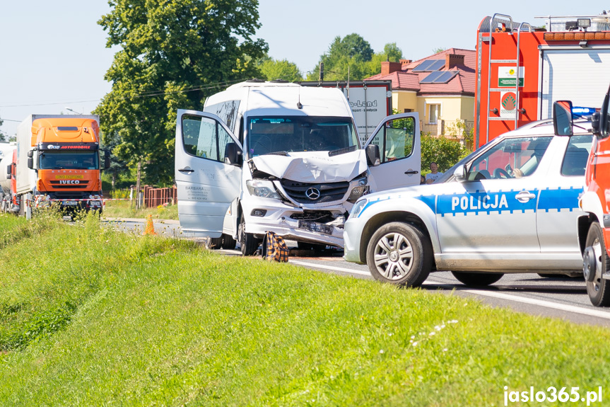 Wypadek w Kołaczycach