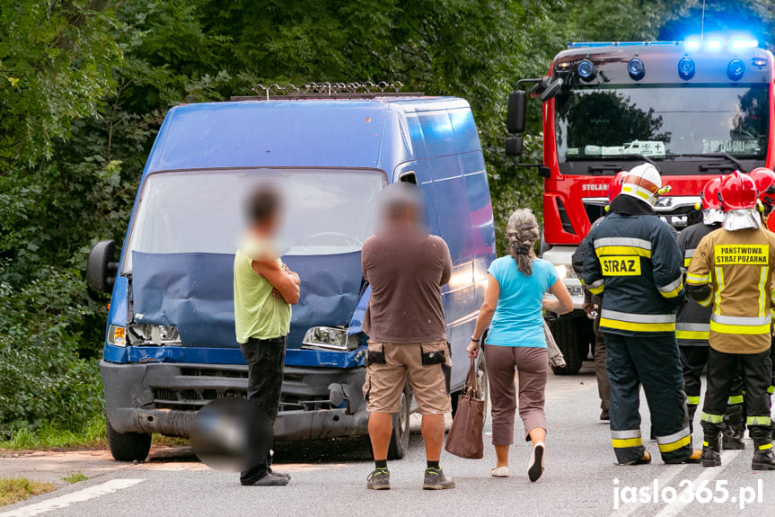 Wypadek w Łysej Górze