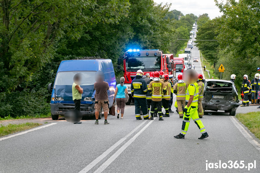 Wypadek w Łysej Górze