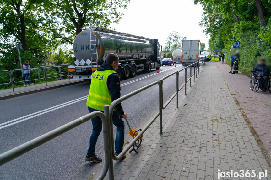 Wypadek w Szebniach
