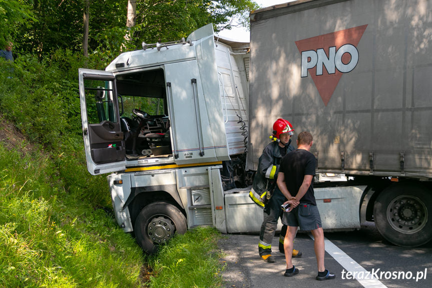 Wypadek w Tylawie na DK19