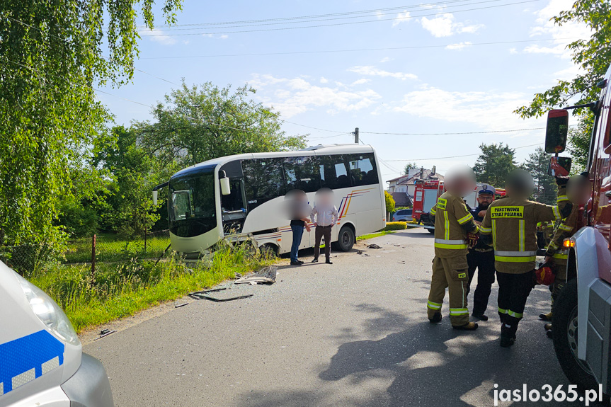 Wypadek w Jaśle