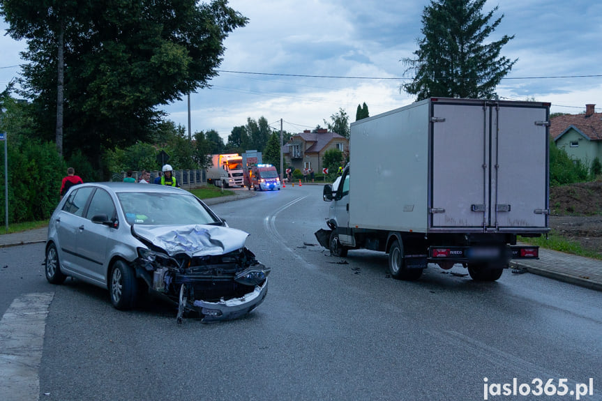 Wypadek w Żółkowie