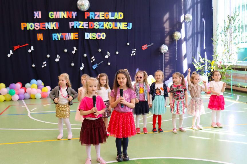 XI Przegląd Piosenki Przedszkolnej "W rytmie disco"