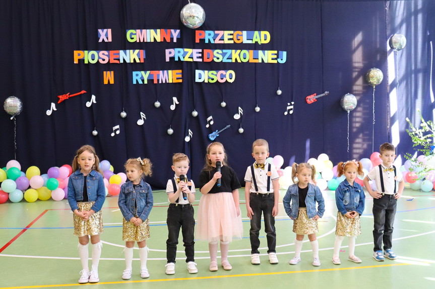 XI Przegląd Piosenki Przedszkolnej "W rytmie disco"