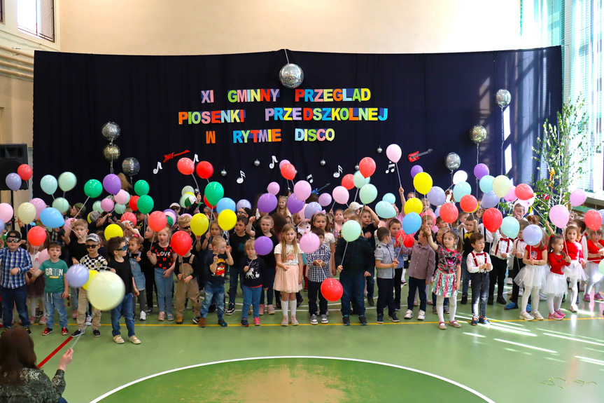 XI Przegląd Piosenki Przedszkolnej "W rytmie disco"