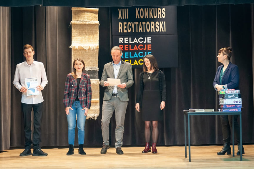 XIII Powiatowy Konkurs Recytatorski "Sensowne Twory Słowne"