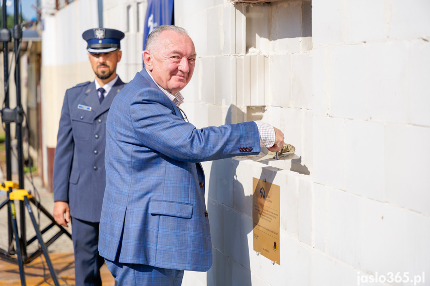Zakład Karny w Jaśle. Wmurowanie...
