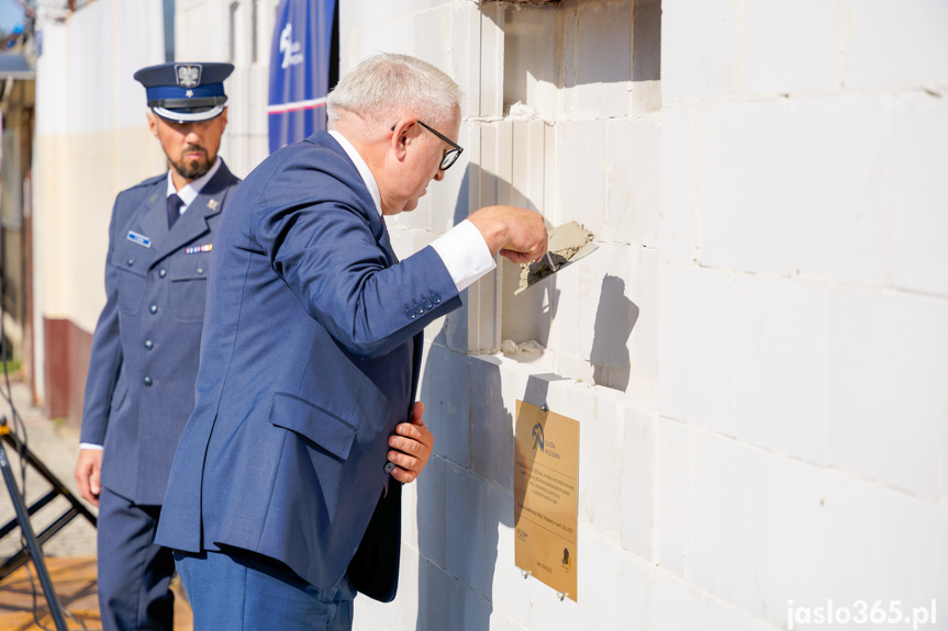 Zakład Karny w Jaśle. Wmurowanie...