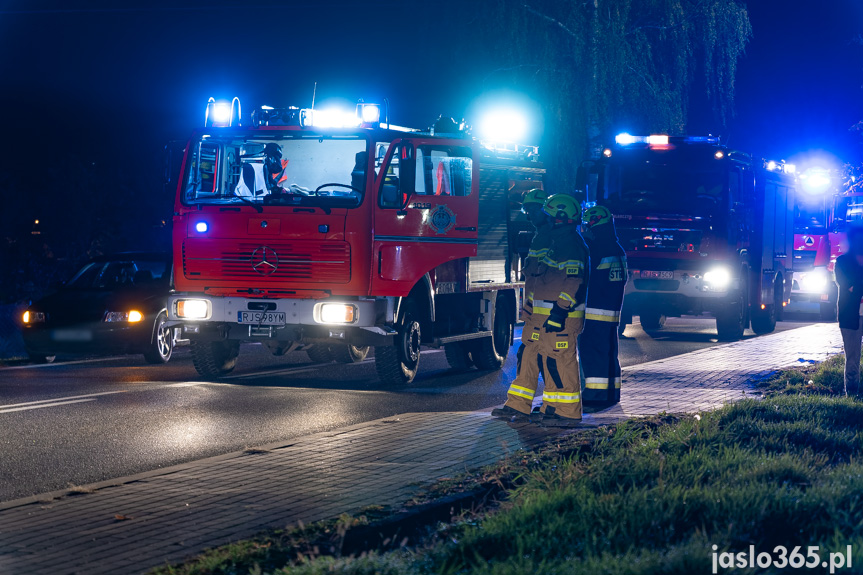 Zderzenie dwóch samochodów w Zarzeczu