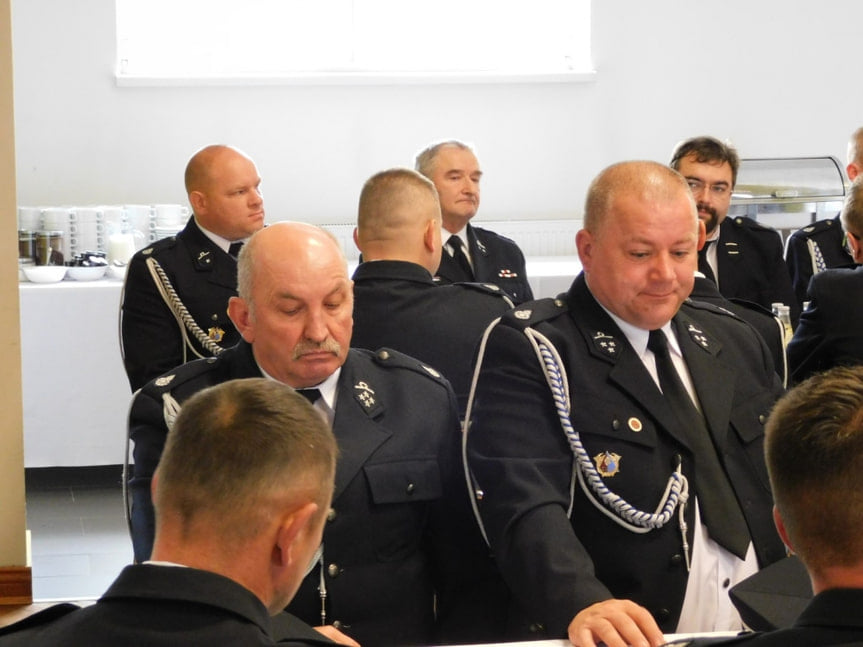 Zebranie członków Ochotniczych Straży Pożarnych z terenu Gminy Tarnowiec