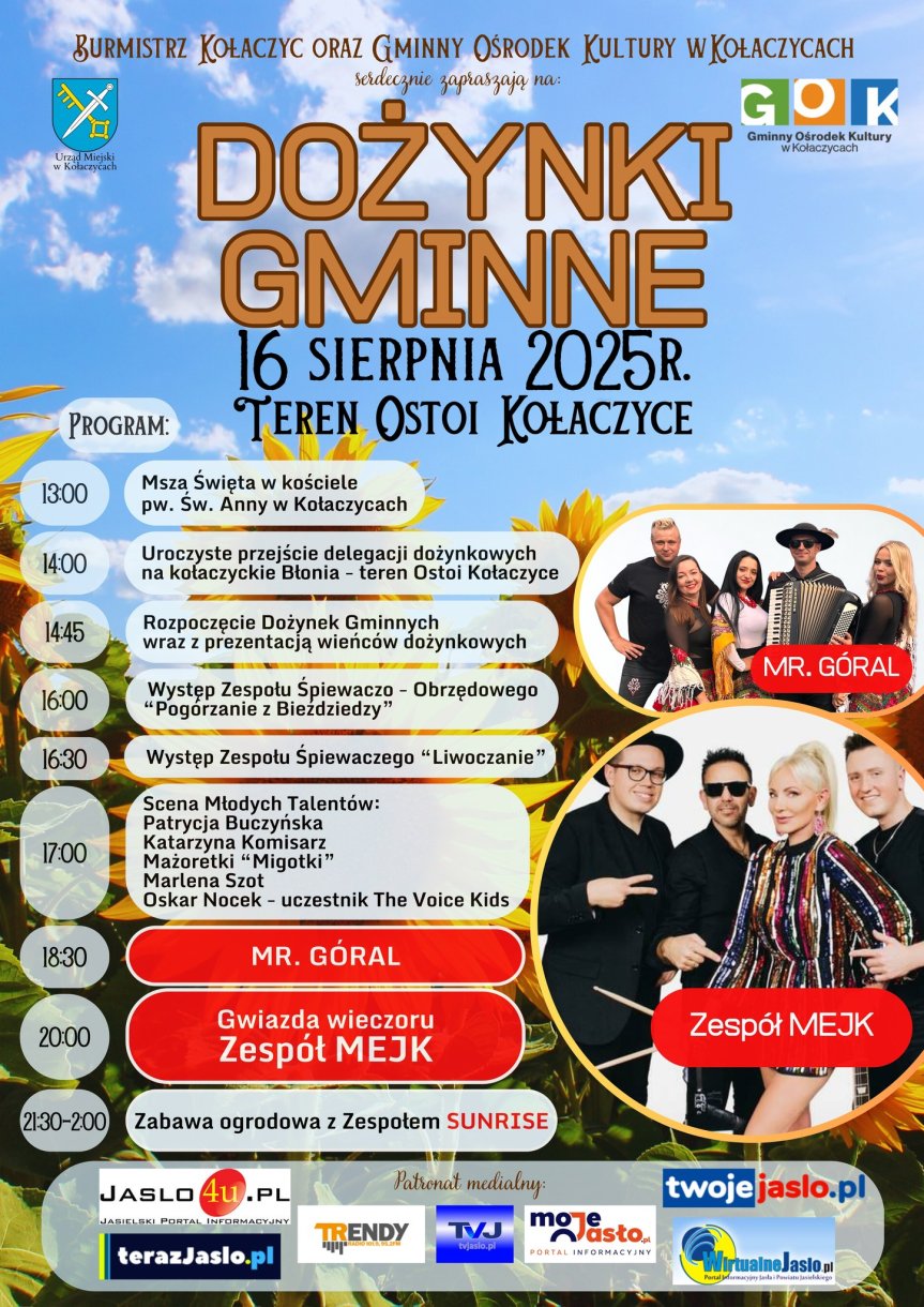 Dożynki Gminne w Kołaczycach