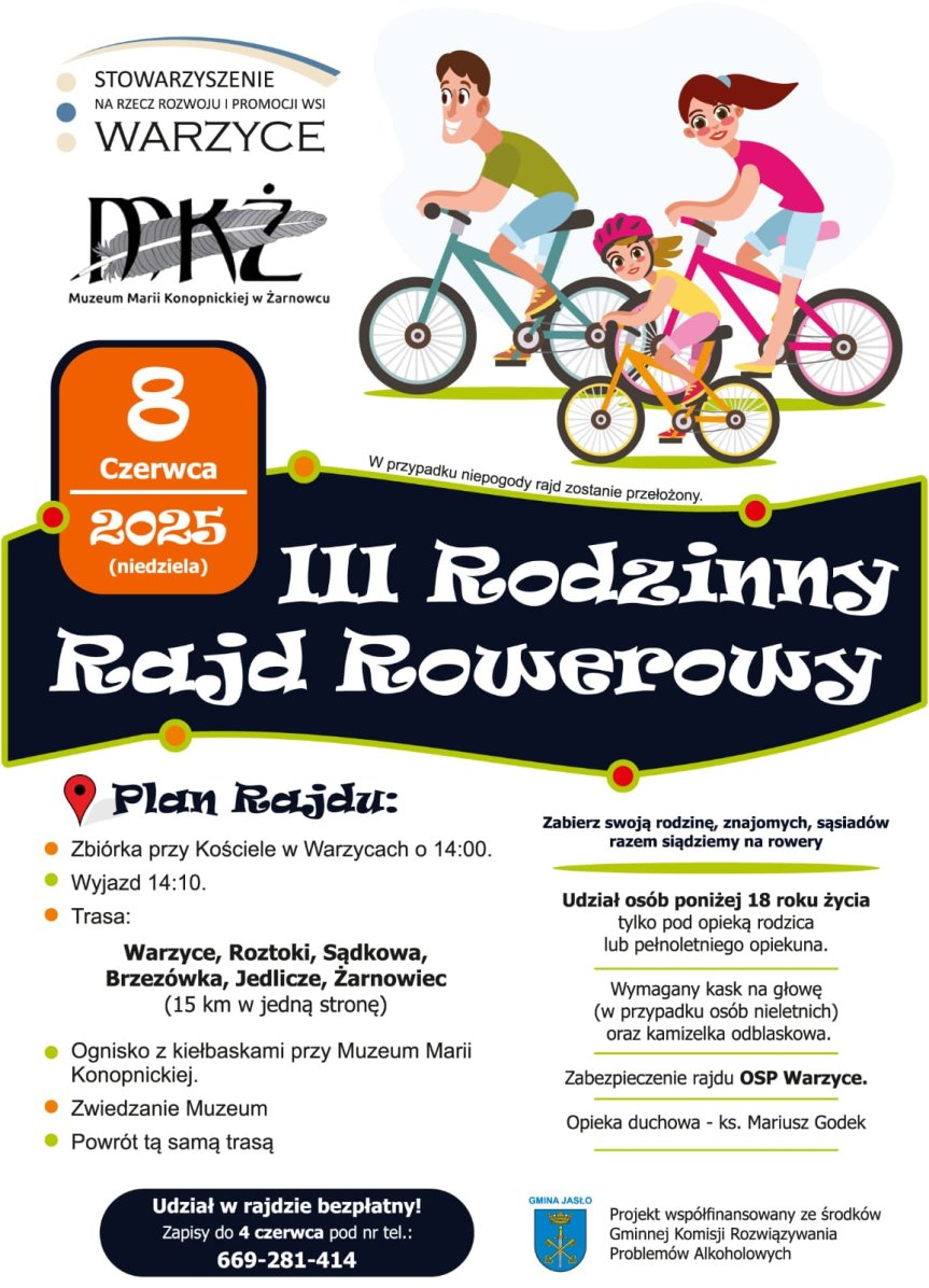 III Rodziny Rajd Rowerowy