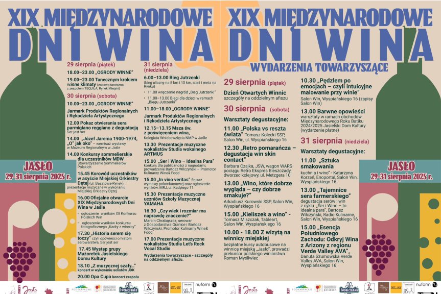 Międzynarodowe Dni Wina w Jaśle 2025