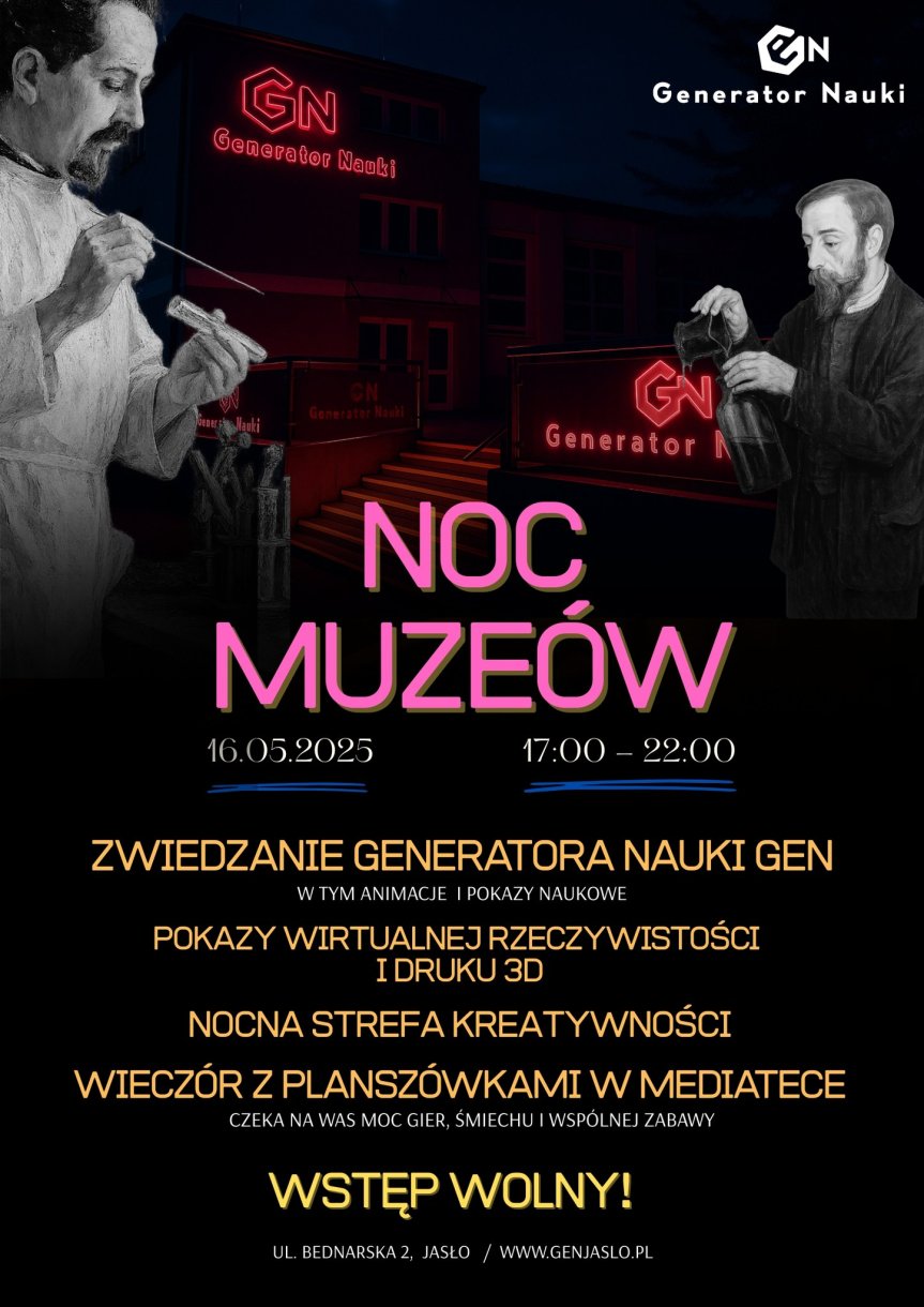 Noc Muzeów w GEN-ie