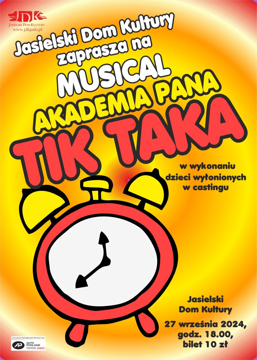 Premiera w JDK: Akademia Pana Tik Taka