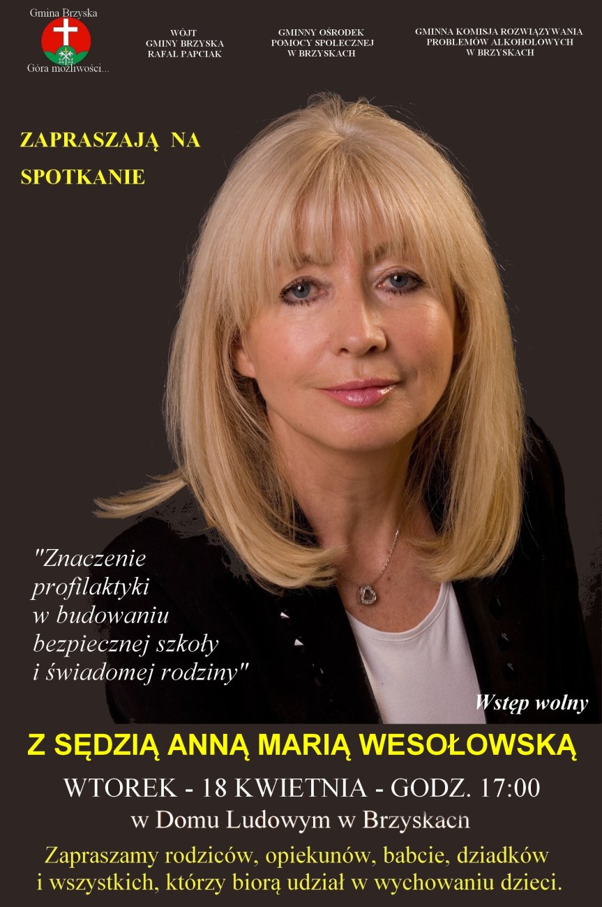 Spotkanie z Sędzią Anną Marią Wesołowską