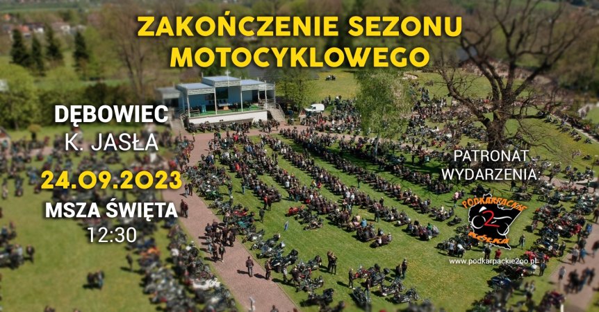 Zakończenie sezonu motocyklowego w Dębowcu