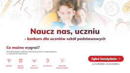 Naucz nas, uczniu - konkurs dla dzieci