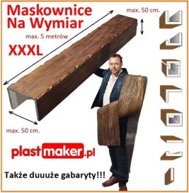 Na wymiar drewnopodobne maskownice styropianowe