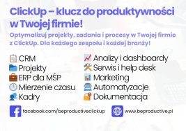 ClickUp dla firm - lepsze zarządzanie  